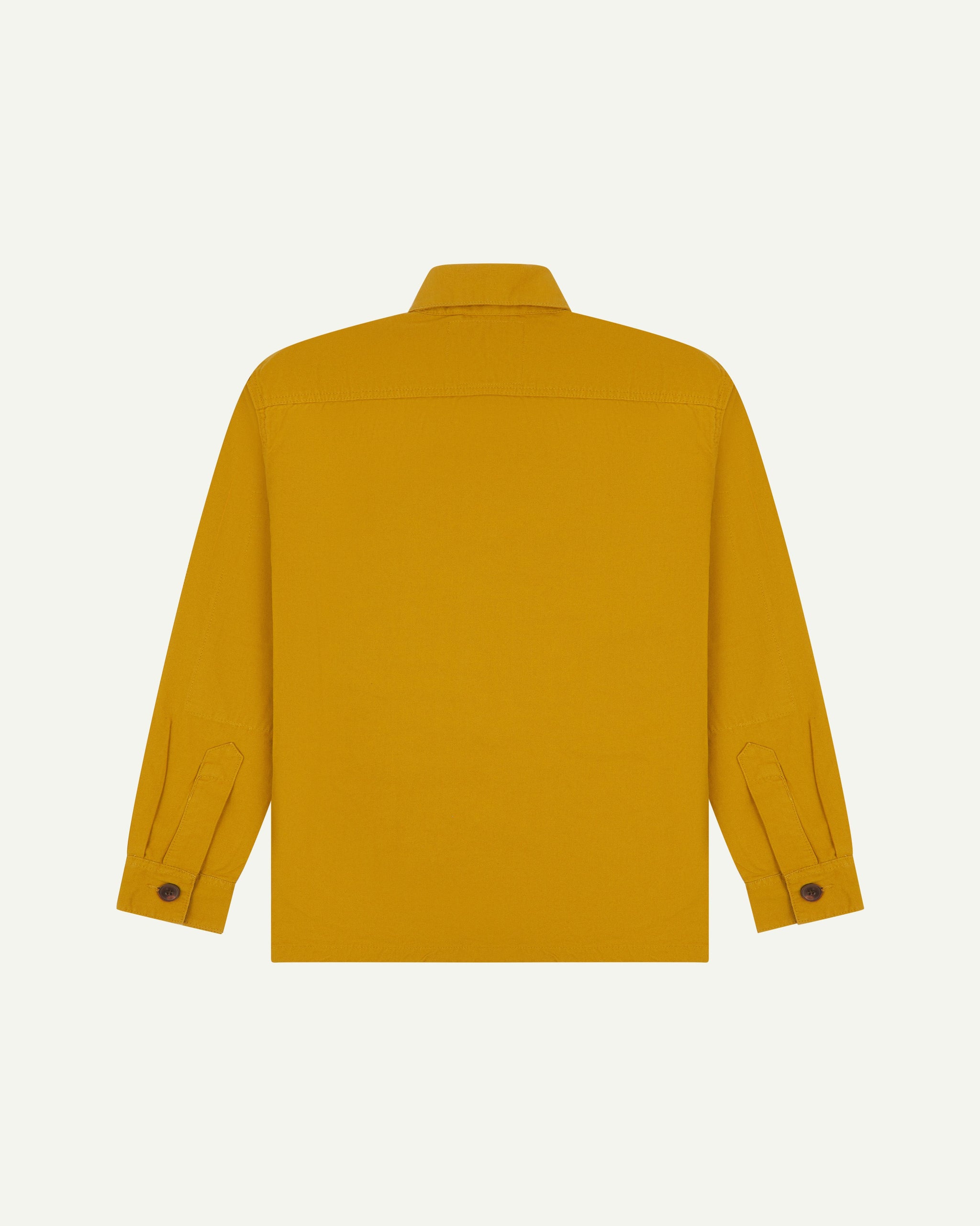 #3003 Yellow Buttoned Workshirt | USKEES Organic Apparel