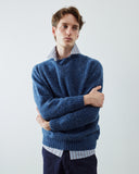 7021 Skye crew neck jumper - sapphire
