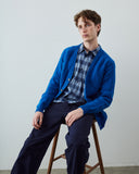 7018 Harris cardigan - admiral blue