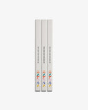 A set of three Uskees HB graphite pencils clearly showing the brand name on a white background.