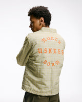 Veste Coach 3052 - carreaux jaune pastel